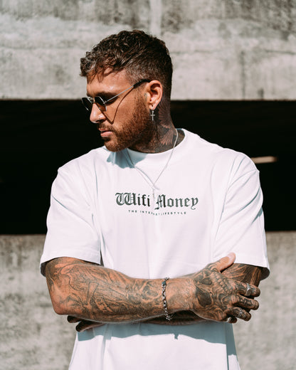The Internet Lifestyle™ - Wifi Money T-shirt White